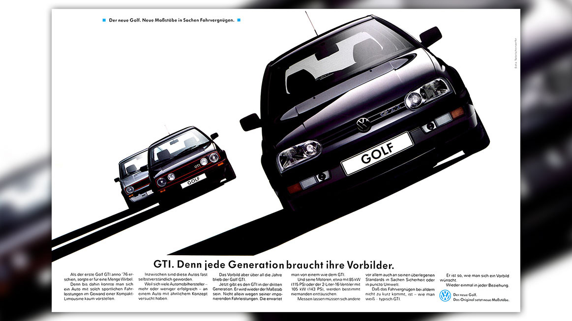 Sicherheit siegt: Golf III – 1991 bis 1997